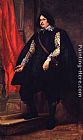 Sir Antony Van Dyck Canvas Paintings - Portrait of a Gentleman